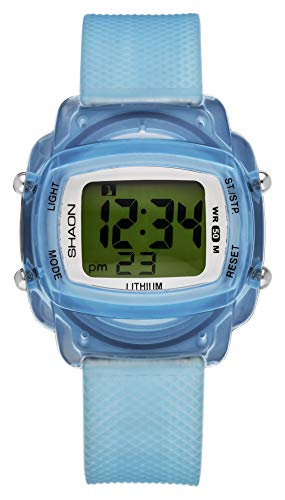 Shaon Herren Digital Quarz Uhr mit Plastik Armband 39-6067-99 von SHAON