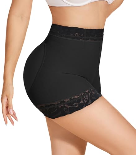 SHAPSHE Body Shaper Damen Miederpants Bauch Weg Unterhosen BBL Shorts Shaping Hose Butt Lift Miederhose mit Bein von SHAPSHE