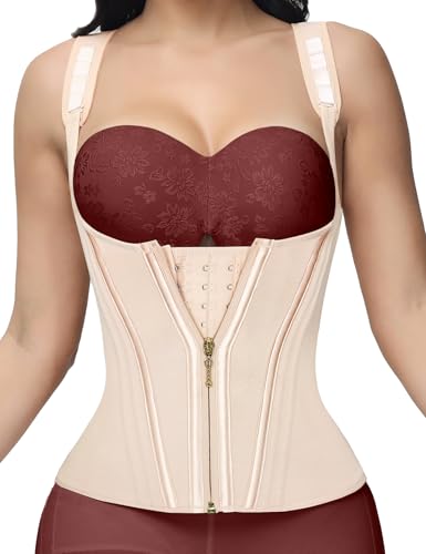 SHAPSHE Waist Trainer für Damen, Sportmieder zur Bauchkontrolle, Workout-Bodyshaper mit verstellbarem Schultergurt von SHAPSHE