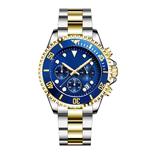 SHATONG Mode Herren Multifunktions DREI-Augen-Sechspin Herrenuhr wasserdichte Leuchtend Quarzuhr mit Edelstahlband SHATONG Mode Herren Multifunktions DREI-Augen-Sechspin Herrenuhr wasserdichte Leuchtend Quarzuhr mit Edelstahlband von SHATONG