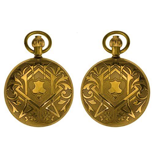 SHATONG Taschenuhr,Vintage-Stil,mit Kette und arabische Ziffern,inkl. Geschenkbox für Geburtstag,Jahrestag,Weihnachten SHATONG Taschenuhr,Vintage-Stil,mit Kette und arabische Ziffern,inkl. Geschenkbox für Geburtstag,Jahrestag,Weihnachten von SHATONG