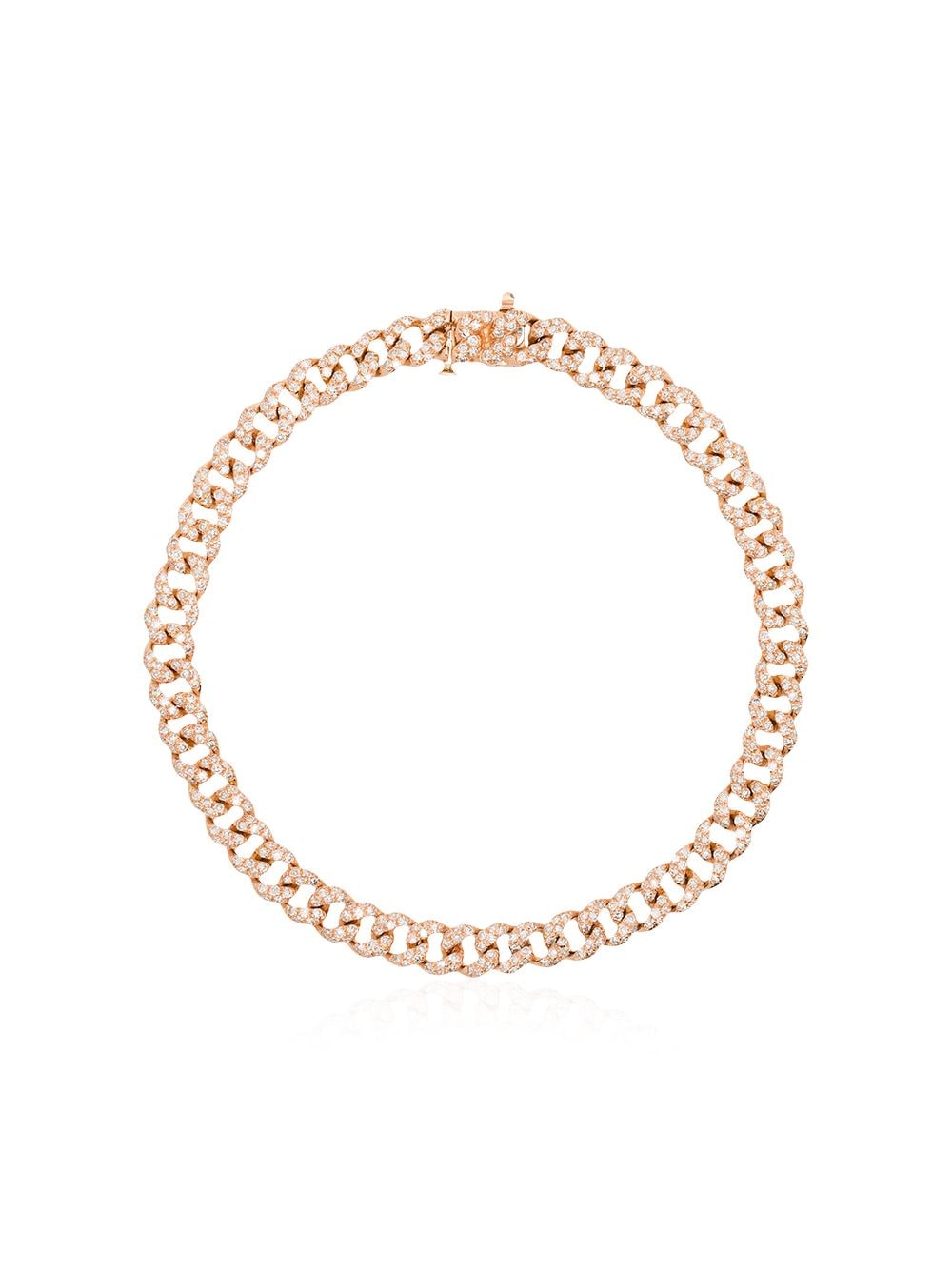 SHAY 18kt Rotgoldarmband mit Diamanten - Rosa von SHAY