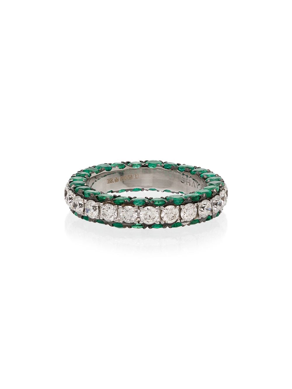 SHAY 'Eternity' Ring mit Diamanten - Metallic von SHAY