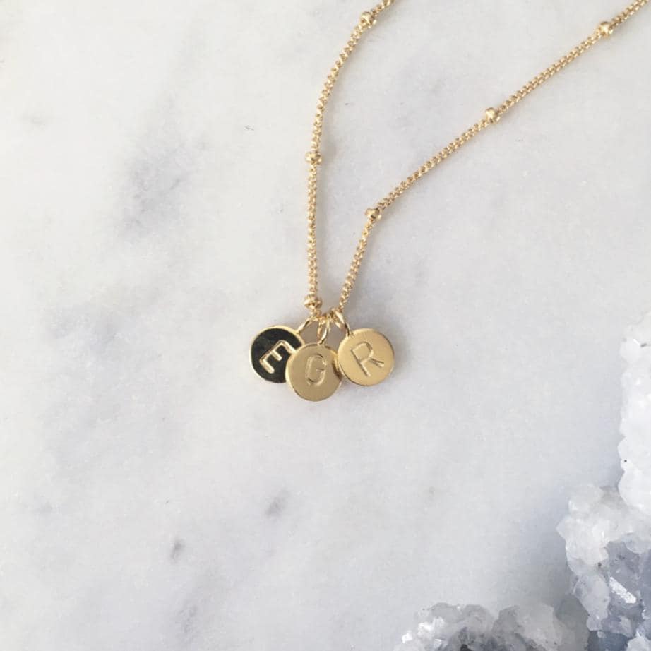 Personalisierte Schmuck Gold Halskette Benutzerdefinierte Initial Mutter Geschenk Handgemachte Buchstabe Anhänger Minimalist Brautjungfer Personalisierte Schmuck Gold Halskette Benutzerdefinierte Initial Mutter Geschenk Handgemachte Buchstabe Anhänger Minimalist Brautjungfer von SHAZOEY