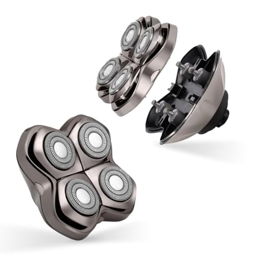 SHEBEEDO Ersatzklinge für Schädelrasierer Carver PRO 4 - Premium hypoallergene elektrische Rasierklinge für Glatzenrasierer für Männer und Frauen, elektrische Rasierklinge SHEBEEDO Ersatzklinge für Schädelrasierer Carver PRO 4 - Premium hypoallergene elektrische Rasierklinge für Glatzenrasierer für Männer und Frauen, elektrische Rasierklinge von SHEBEEDO