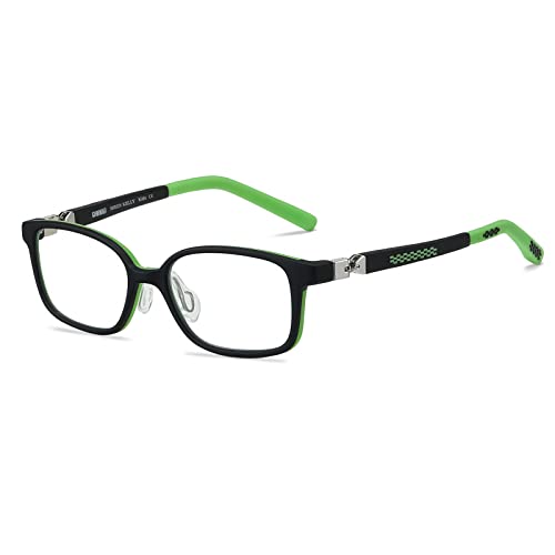 SHEEN KELLY 180°Hinges KINDER COMPUTERBRILLE TR90:Anti Blue Light Brille für Kinder Blendschutz entspiegelt,UV- und Computer/TV-Schutz vor elektromagnetischer Strahlung,Anti Nebel,Kratzfest von SHEEN KELLY