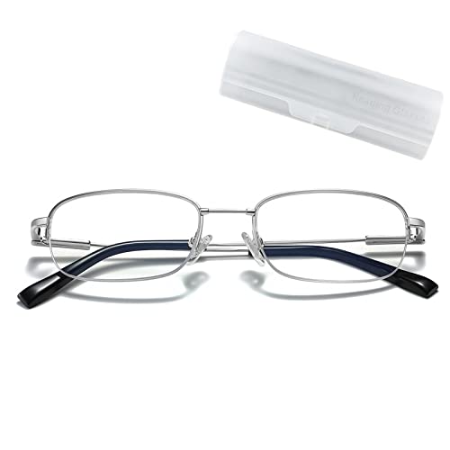 SHEEN KELLY Lesebrillen Blaues Licht blockierend Für Männer Frauen Computerleser Leichte Federscharniere Brillen mit Metallrahmen von SHEEN KELLY