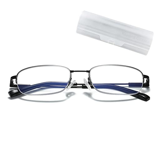 SHEEN KELLY Lesebrillen Blaues Licht blockierend Für Männer Frauen Computerleser Leichte Federscharniere Brillen mit Metallrahmen von SHEEN KELLY