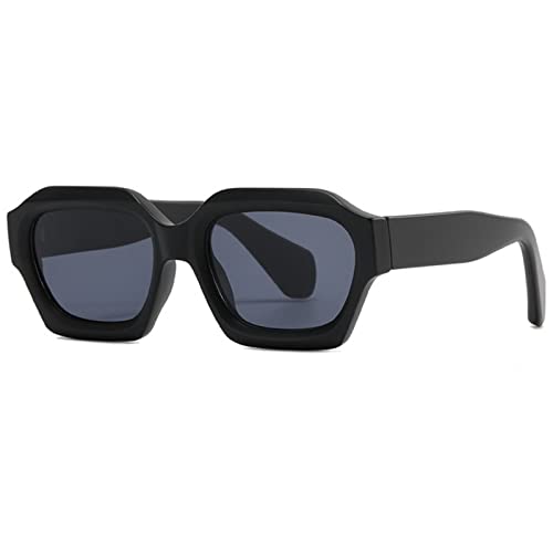 SHEEN KELLY Mode übergroße Sonnenbrille Damen Herren trendiger bunter unregelmäßiger Rahmen von SHEEN KELLY