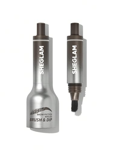 SHEGLAM Brow-Fection Schrägpinsel & Dip Upgraded Microblading Augenbrauenstift Langanhaltend Wasserfest Einfach Färben-Truffle von SHEGLAM