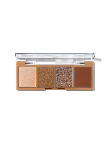 SHEGLAM Essential Lidschattenpalette quadratisch, matt shimmer metallic, langanhaltend - Veil von SHEGLAM