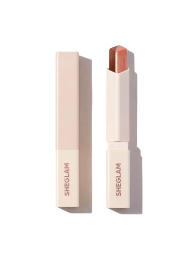 SHEGLAM Insta-Eyes Dual Tone Shadow Stick Gradient Zwei-Farben Glitter Lidschatten Stick Rose Perlmutt Schimmer Einfache Anwendung - Charm von SHEGLAM