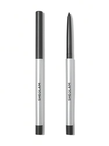 SHEGLAM On-Line Cremiger, wasserfester Gel-Eyelinerstift matt, pflegend mit Pflanzenextrakten & Natriumhyaluronat - Black von SHEGLAM