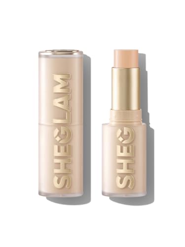 SHEGLAM Skin Magnet hochdeckender Foundation Stick langanhaltendes mittleres Make-up für alle Hauttypen-Porcelain von SHEGLAM