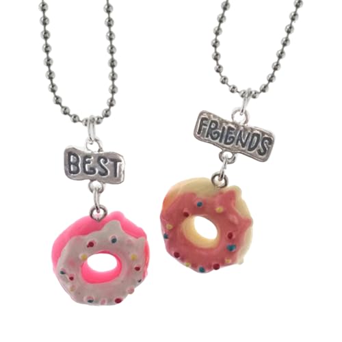 SHEGOTO 2-teiliges Freundschafts-Anhänger-Set für Kuchen und Dessert, symbolisiert süße Verbindung, ideal für Frauen und Studenten SHEGOTO 2-teiliges Freundschafts-Anhänger-Set für Kuchen und Dessert, symbolisiert süße Verbindung, ideal für Frauen und Studenten von SHEGOTO