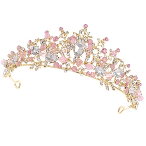 SHEGOTO - Eleganter Kristall-Haarreif mit Strasssteinen, Prinzessinnen-Haarreif, für Hochzeiten und Partys von SHEGOTO