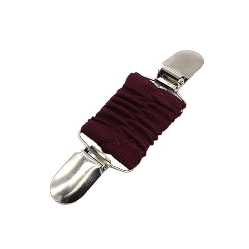 SHEGOTO Modische elastische Brosche für Kleidung mit Clip, Schalpullover, Hemdclip, Schalpullover, Accessoires von SHEGOTO