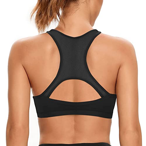 SHEKINI Sport BH Push up Bustier Damen Rücken Verkreuzt ohne Bügel Yoga Sport-BHS Atmungsaktiv Schock mit Gepolstert Fitness Lauf Yoga Bra von SHEKINI