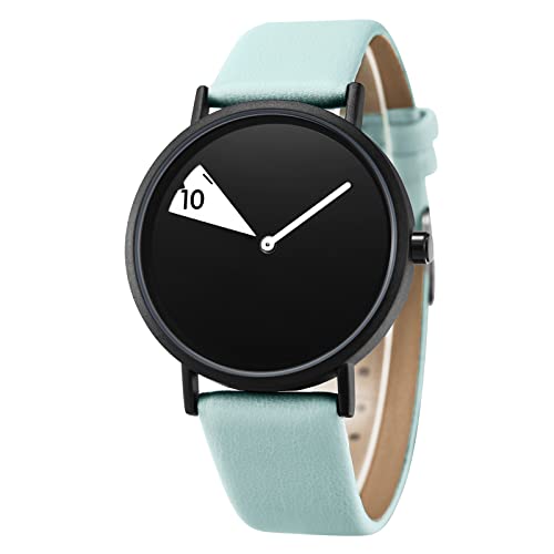 SHENGKE Creative Watch Ultra-Thin Strap Casual Fashion Quartz Minimalist Watch Blue von SHENGKE