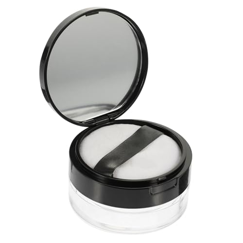 1 Satz Leerer Puderbehälter mit Elastischem Mesh und Luftdichtem Deckel Make Up Box für Lose Puder für Damen und Unterwegs von SHERCHPRY
