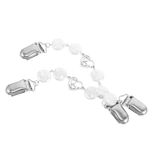 SHERCHPRY 2stücke Strickjacke Verschluß Clip Aus Zinklegierung Herzförmige Pullover Clips Für Damen Vintage-kleiderklammern Mit Broschennadeln Zur Kleidungsdekoration von SHERCHPRY