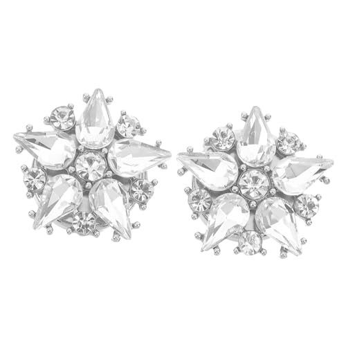 SHERCHPRY 2stücke Manschettenknöpfe Stern-design Business-anzugknöpfe Für Smokinghemden Stilvolle Dekorative Schließknöpfe Für Formelle Anlässe von SHERCHPRY