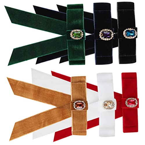 6 Stück Teiliges Großer Haarschleifen für Damen und Stilvolle Haarspangen und Rutschfeste Haarclips 6 Stück Teiliges Großer Haarschleifen für Damen und Stilvolle Haarspangen und Rutschfeste Haarclips von SHERCHPRY