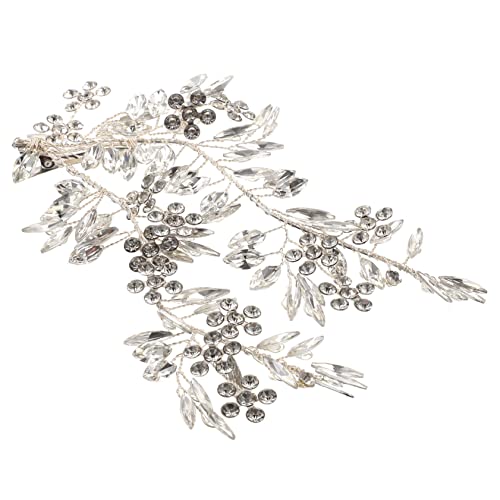 Rhinestone Haarspange für Eleganter Haarschmuck mit Blumenmotiv für Hochzeiten Partys und Besondere Anlässe Handgefertigter Brautschmuck mit Funkelndem Design von SHERCHPRY
