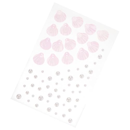 SHERCHPRY 1 Blatt Selbstklebende Gesichtsschmuck Aufkleber mit Funkelnden Edelsteinen für Make Up und Festivals Vielseitige Designs für Individuellen Glamour für Make Up Routinen von SHERCHPRY