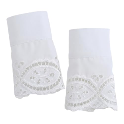 SHERCHPRY Spitzenhandmanschetten Für Damen Elastische Fingerlose Handgelenkmanschetten Abnehmbare Kleideraccessoires Armkleidung Für Geburtstage Und Feiern Vielseitiges Partyzubehör von SHERCHPRY