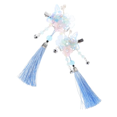 SHERCHPRY 1 Paar Chinesische Haarnadeln mit Quaste Schmetterlings Haarclips für Teenager Mädchen Antiker Hanfu Haarschmuck Haarschmuck für Besondere Anlässe Haarstyling Zubehör SHERCHPRY 1 Paar Chinesische Haarnadeln mit Quaste Schmetterlings Haarclips für Teenager Mädchen Antiker Hanfu Haarschmuck Haarschmuck für Besondere Anlässe Haarstyling Zubehör von SHERCHPRY
