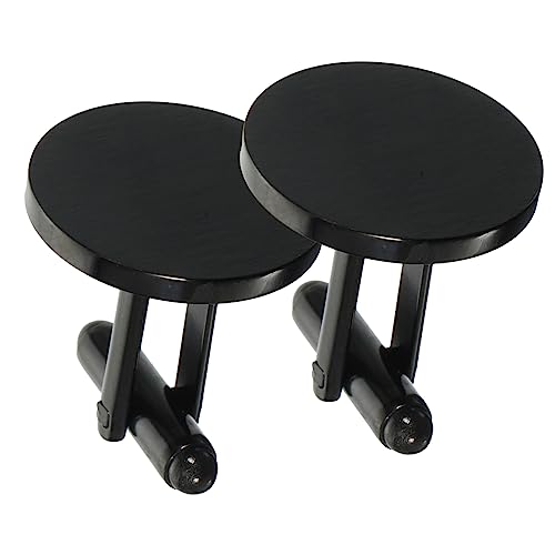 SHERCHPRY Edelstahl-manschettenknöpfe Für Herren Anzugmanschettenknöpfe Runde Metall-manschettenknöpfe Für Smokinghemd-schmuck von SHERCHPRY