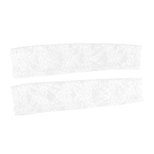 SHERCHPRY 1paar Damen Armstulpen Spitze Uv-schutz Atmungsaktive Fingerlose Handschuhe Für Hochzeiten Outdoor-aktivitäten Und Freizeitgestaltung von SHERCHPRY