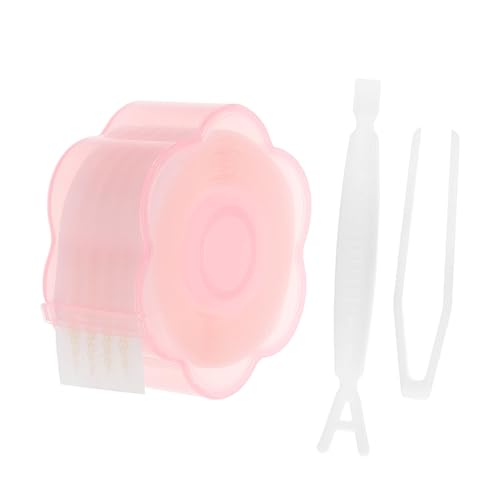 SHERCHPRY 1 Satz Aufkleber für doppeltes Augenlid aus Spitze unsichtbares doppeltes Augenlidband unsichtbare Lidstraffungsstreifen Augenlidstreifen Klebestreifen Rosa von SHERCHPRY