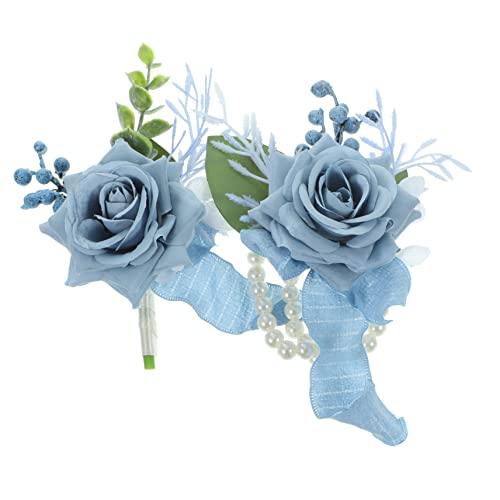 SHERCHPRY Künstliche Blume Corsage Armband Satz für Hochzeiten Abschlussbälle Selbstgemacht Handgelenk Dekoration Robustes Material Zarte Blumen für Feiern SHERCHPRY Künstliche Blume Corsage Armband Satz für Hochzeiten Abschlussbälle Selbstgemacht Handgelenk Dekoration Robustes Material Zarte Blumen für Feiern von SHERCHPRY