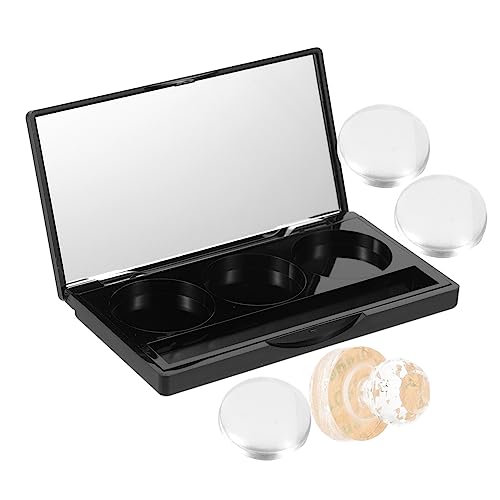 SHERCHPRY 1 Satz Lidschatten-Box Highlighter Make-up Auge Kosmetik-Organizer-Lidschatten Lidschattenhalter Gesichtskosmetikpalette Lidschattenpalette leer leere Lidschattenpalette Glas von SHERCHPRY