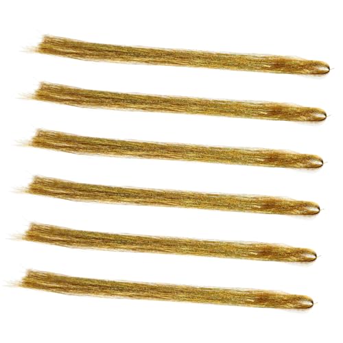 SHERCHPRY 1 Satz Metallic Glitzer Haarverlängerung mit Holz Häkelnadel Mikro Ringen und Clips Hairstyling Werkzeugset für und Mädchen Strähnen SHERCHPRY 1 Satz Metallic Glitzer Haarverlängerung mit Holz Häkelnadel Mikro Ringen und Clips Hairstyling Werkzeugset für und Mädchen Strähnen von SHERCHPRY