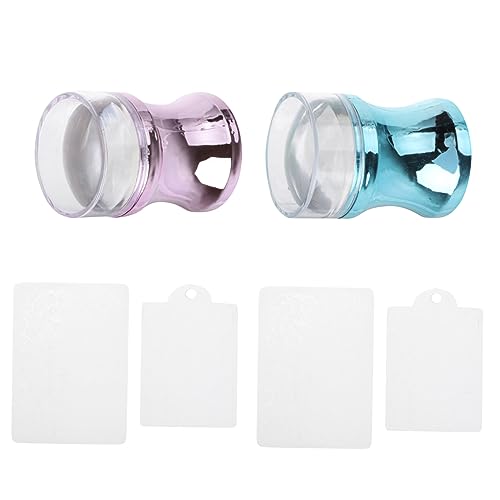 SHERCHPRY 1 Satz Nail Art Stempel mit Nagelstampfer und Schabern Transparentes Design für Präzise Maniküre und DIY Nail Art Zubehör für Nagelgestaltungen SHERCHPRY 1 Satz Nail Art Stempel mit Nagelstampfer und Schabern Transparentes Design für Präzise Maniküre und DIY Nail Art Zubehör für Nagelgestaltungen von SHERCHPRY