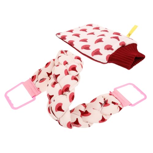 SHERCHPRY 1 Satz Peeling Handschuh für Rückenreinigung Exfolierender Duschhandschuh aus Hautfreundlichem Material für Männer für Angenehmes Duscherlebnis von SHERCHPRY