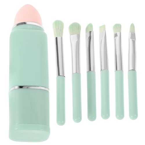 SHERCHPRY 1 Set Make Up Pinsel Reise Kosmetik Schwamm Lidschattenpinsel Frauen Hellgrün Metall Lidschatten Make Up Pinsel von SHERCHPRY