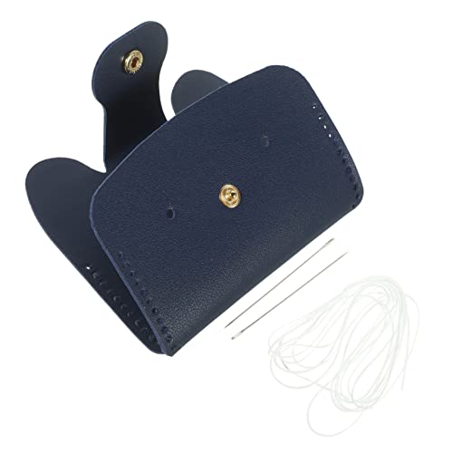 SHERCHPRY 1 Set Schöner Pu Leder -geldbörse Making Kit Handwerk Strickmaterial Pu -beutelzubehör von SHERCHPRY