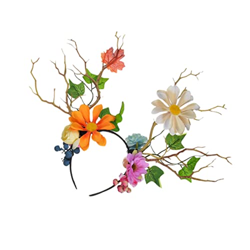 SHERCHPRY 1 Stück Antlers Haarreif für Großes Kopfschmuck Accessoire für Partys und Fotoshootings für Weihnachten und Themen Events Langlebig und Auffällig von SHERCHPRY