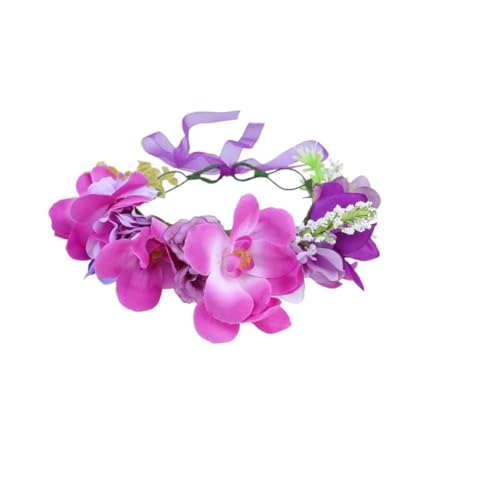 SHERCHPRY 1 Stück Blumenhaarreif mit Realistischen für Hochzeiten Partys und Fotoshootings Leicht und Komfortabel für Cosplay und Festliche Anlässe von SHERCHPRY