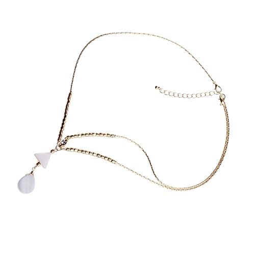 SHERCHPRY Haarreif Für Damen Stirnkette Im Böhmischen Stil Mit Quaste Legierungs-kopf-kette Geeignet Für Hochzeit Geburtstag Und Andere Anlässe Für Frauen Und Mädchen von SHERCHPRY