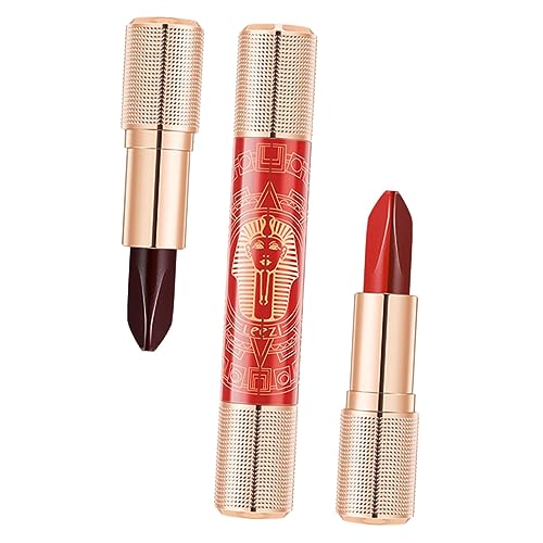 SHERCHPRY 1Stück Tragbarer Lippenstift mit Zwei Enden 6 Farben Langlebig für Frauen Kosmetisches Make Up Zubehör von SHERCHPRY