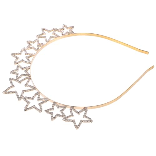 SHERCHPRY 1 Stück Glamouröser Sternen Haarreif mit Accessoire für Hochzeiten Partys und Besondere Anlässe für Alters Stilvolles Design für Beeindruckende Looks von SHERCHPRY