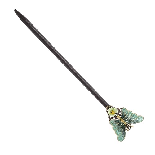 SHERCHPRY 1 Stück Vintage Haarnadel aus Handgemachter Chinesischer Haarschmuck für und Mädchen Klassisches Hanfu Haaraccessoire Grün für Besondere Anlässe von SHERCHPRY