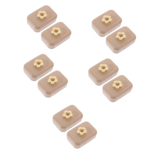 SHERCHPRY 10 Sätze Tragbare Kontaktlinsenbox Klein Tragen Taschenlinsenhalter Fall Tragbar Brillenetui Augenlinsen-Organizer Aufbewahrungstasche Für Brillen Außenbehälter Objektivspeicher Pp von SHERCHPRY