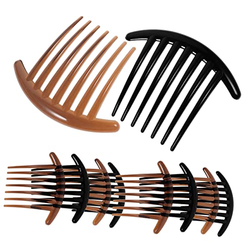 SHERCHPRY 10stücke Acryl-haarkamm Damen-einsteckkamm Kamm-sortiment Für Frauen Haarseitenkämme Schwarz Und Kaffee Farbmischung Für Mädchen Und Mädchen SHERCHPRY 10stücke Acryl-haarkamm Damen-einsteckkamm Kamm-sortiment Für Frauen Haarseitenkämme Schwarz Und Kaffee Farbmischung Für Mädchen Und Mädchen von SHERCHPRY
