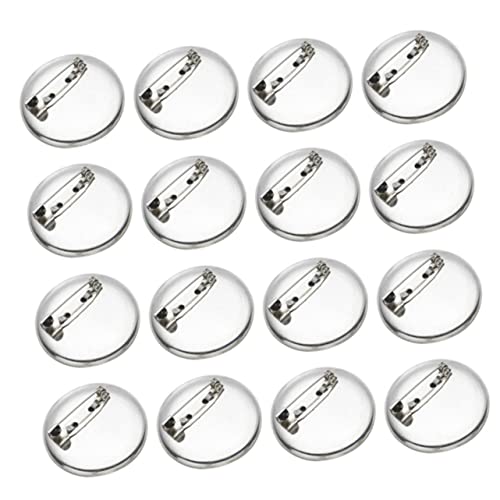 SHERCHPRY 100 Stück Broschennadeln Rund Langlebige Broschennadeln für Schmuckherstellung Basteln Anstecknadeln Praktische Diy Broschenzubehör für Handwerk und Kleidung von SHERCHPRY